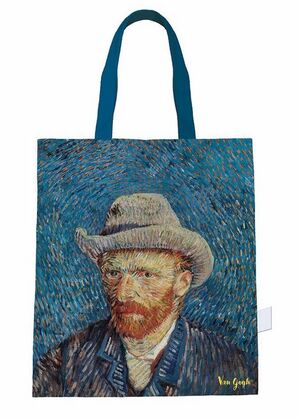 BOLSA DE TELA ALGODON AUTORRETRATO DE VAN GOGH
