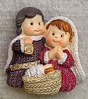 PESEBRE IMÁN TRICOT 25423