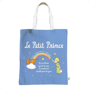 BOLSA DE ALGODON LPP ARCOIRIS AZUL MOSES