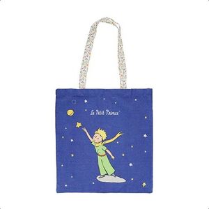 BOLSA DE TELA EL PRINCIPITO LIBERTY AZUL MOSES
