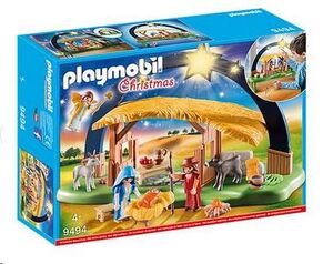 PLAYMOBIL BELEN CON LUZ 9494