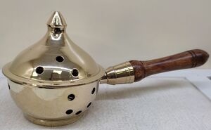 INCENSARIO TIPO SARTÉN L  17CM. 10-403