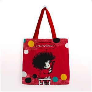 BOLSA ALGODON MAFALDA MINI -CHASCONA MOSES