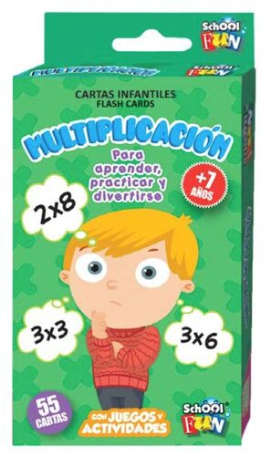 MULTIPLICACION - CARTAS INFANTILES