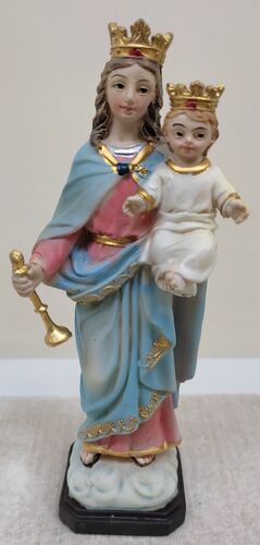 IMAGEN MARÍA AUXILIADORA RESINA 12 CM. - PB6701