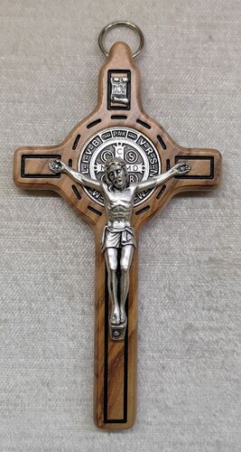CRUZ SAN BENITO OLIVO 11CM PG 277