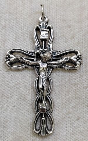 CRUZ METAL CURVAS FX 120 4,5X3CM