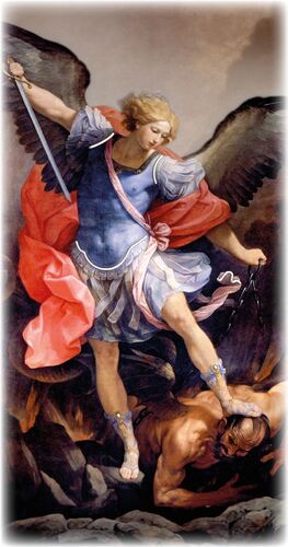 CUADRITO SAN MIGUEL ARCÁNGEL COLOR 12X24 CM - 05191581