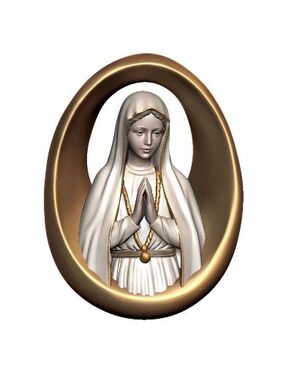 COLGANTE VIRGEN DE FATIMA 8055969687696