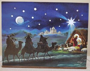 LÁMPARA 16X15X12 REYES MAGOS