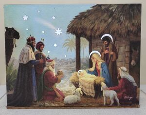 LAMAPARA ADORACION REYES 16X5X12