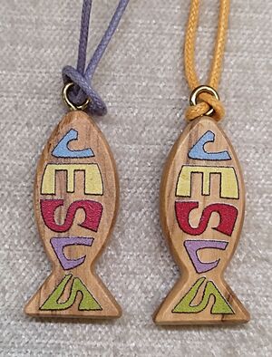 PEZ OLIVO JESÚS COLOR GRANDE MADERA 2717