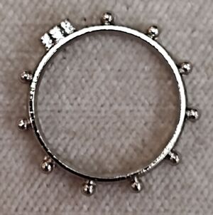 ANILLO ROSARIO NIQUEL M0124