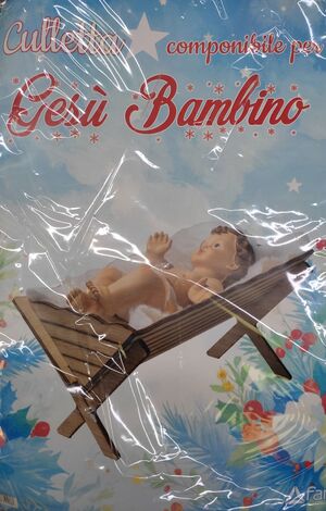 CUNA MADERA COMPONIBLE PARA NIÑO 20CM