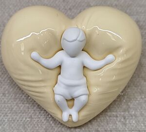 CORAZON CREMA NIÑO 823/39