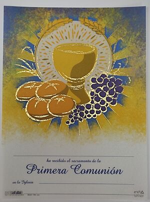 LAMINA PRIMERA COMUNION 3007-K0200