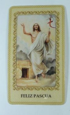 ESTAMPA FELIZ PASCUA 3023-G2090