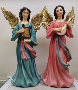 ANGEL CON INSTRUMENTO 30 CM 4186