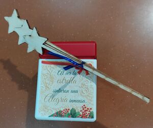 AMBIENTADOR FRAGANCIAS NAVIDAD CON AROMA TIERRA SANTA 3918-F0040