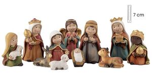 MISTERIO INFANTIL 7 CM 11 PZAS 11/392