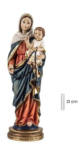 VIRGEN DEL ROSARIO 22CM 15/584