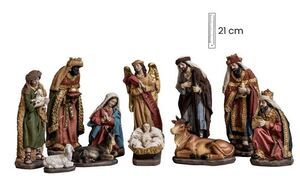 MISTERIO 11 PIEZAS 20 CM  TIPO DECORACIÓN TELA 23/116