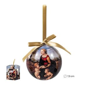 BOLA NAVIDAD VIRGEN RAPHAEL (LA BELLA JARDINERA) 23/401