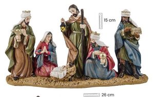 MISTERIO 1 PIEZA CON REYES 26X15CM 25/265