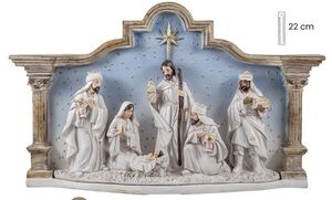 MISTERIO 1PZA REYES Y COLUMNAS 22CM 25/269