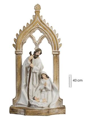 MISTERIO CREMA EN ARCO 43CM 25/274