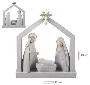 MISTERIO BLANCO EN PORTAL ESTRELLA 25 CM 25/277