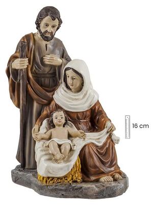 MISTERIO 1 PIEZA 16CM VIRGEN OCRE 25/313