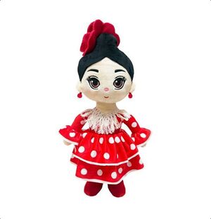 MUÑECA TRAPO GITANA 24 CM MOSES