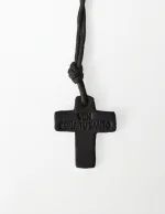 COLGANTE CRUZ DE CUERO VEN ESPIRITU SANTO