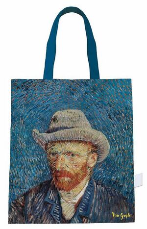 BOLSA DE TELA ALGODON AUTORRETRATO DE VAN GOGH MOSES