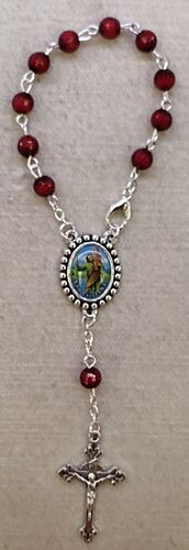 DECENA M/F PLAST. FACETADO ROJO SAN CRISTOBAL 70286030206