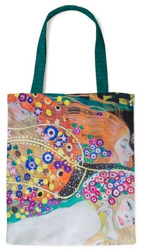 BOLSA DE TELA SERPIENTES DE AGUA KLIMT MOSES