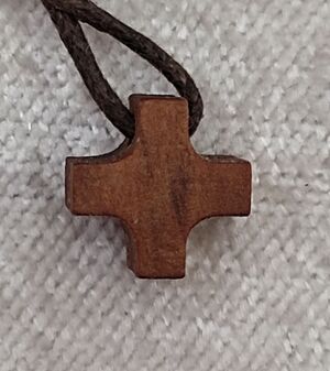 CRUZ OLIVO ROMANA 1 CM.
