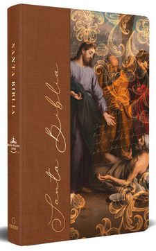 BIBLIA RVR60 TAMAÑO MANUAL TELA SOBRE TAPA DURA JESÚS SANA