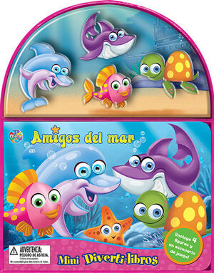 AMIGOS DEL MAR (MINI DIVERTI-LIBROS)