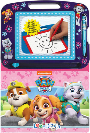 NICK PAW PATROL GIRLS(LIBRO+PIZARRA MAGNÉTICA)