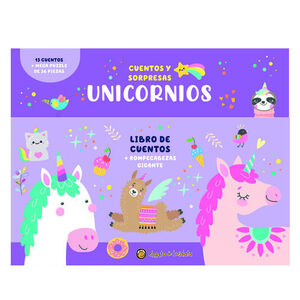UNICORNIOS (LIBRO+PUZLE)