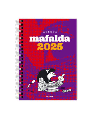 AGENDA 2025 MAFALDA PARA LA MUJER ANILLADA VIOLETA