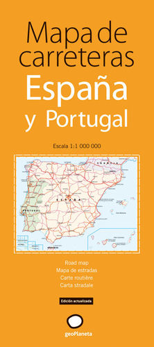 MAPA DE CARRETERAS DE ESPAÑA Y PORTUGAL