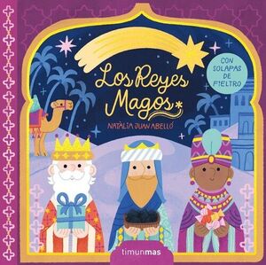 LOS REYES MAGOS. LIBRO CON SOLAPAS DE FIELTRO