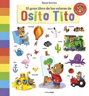 EL GRAN LIBRO DE LOS COLORES DE OSITO TITO