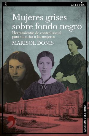 MUJERES GRISES SOBRE FONDO NEGRO