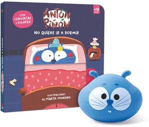 PACK ANTÓN PIÑÓN NO QUIERE IR A DORMIR + LÁMPARA