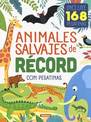 ANIMALES SALVAJES DE RECORD CON PEGATINAS