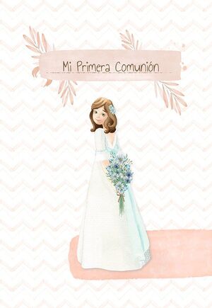 LIBRO COMUNIÓN NIÑA + BOLÍGRAFO + TAMPÓN